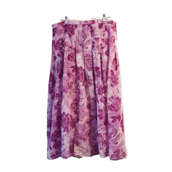 J-Jill 100% linen skirt